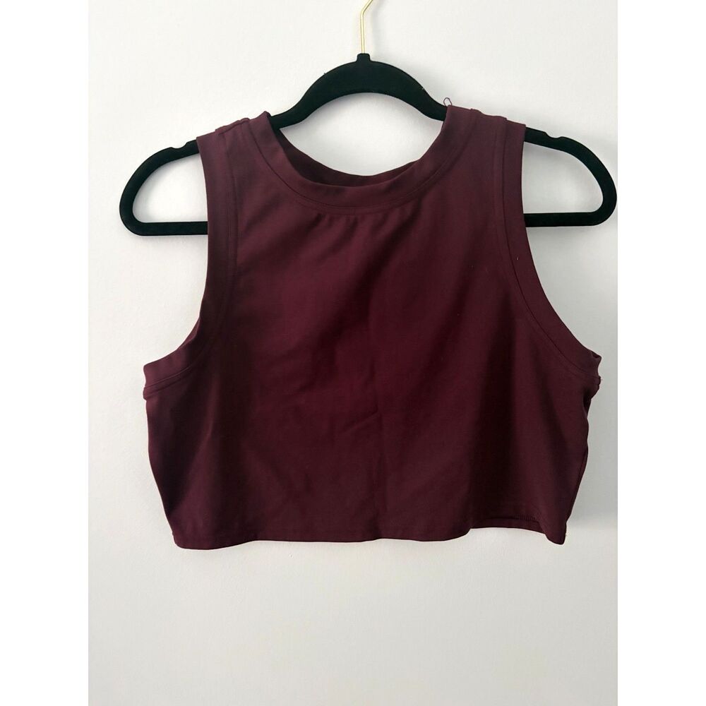 DSG Longline Sports Bra | Burgundy | Size L